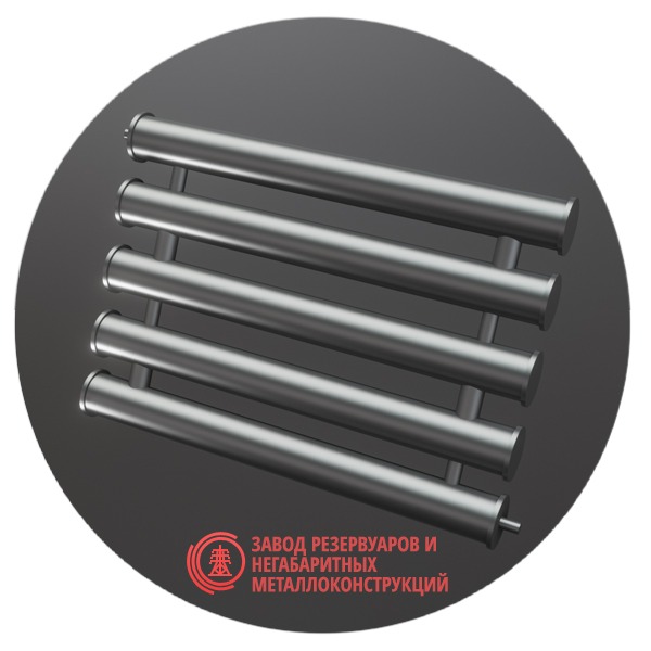 Регистры отопления пятирядные РСП-5x114x4.0-10000 мм