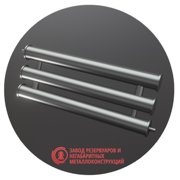 Регистры отопления трехрядные РСП-3x114x4.0-1000 мм