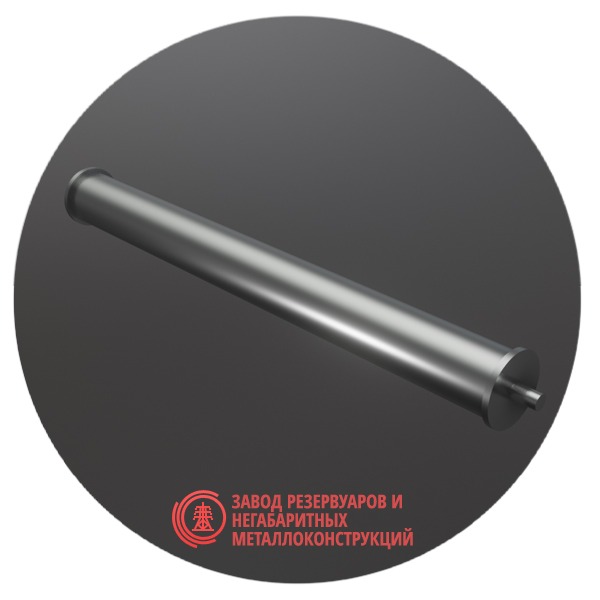 Регистры отопления однорядные РП-1x133x2.5-8000 мм